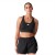 Top New Balance Tech Training Graphic Bra Feminino Preto / Branco