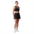 Top New Balance Tech Training Graphic Bra Feminino Preto / Branco