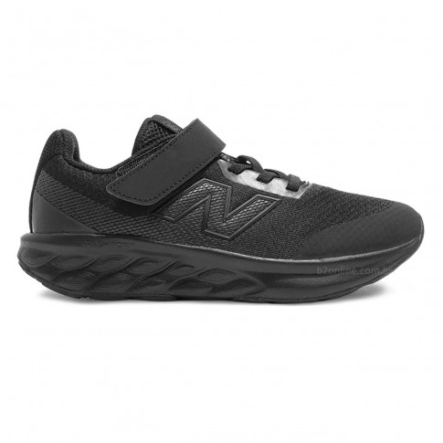 Tênis New Balance 520 V9 Velcro Infantil Preto / Preto