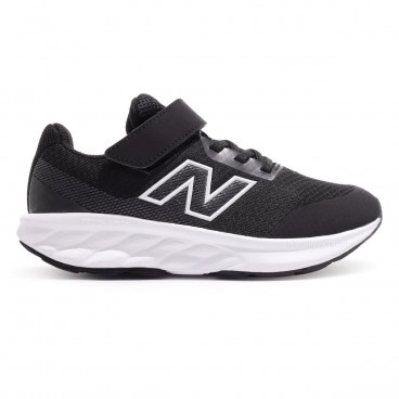 Tênis New Balance 520 V9 Velcro Infantil Preto / White