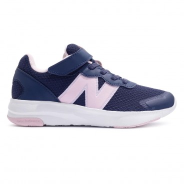 Tenis New Balance 578 Velcro Infantil Marinho / Rosa