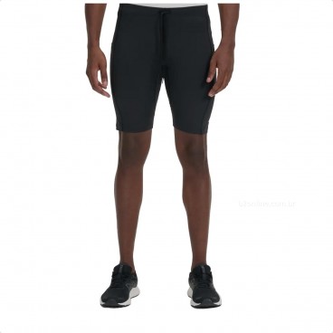 Bermuda New Balance Sport Essentials Compressao 9 Masculina Preto