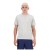 Camiseta New Balance Athletics Run Masculina Cinza