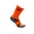 Meias New Balance Performance Run Cano Longo Laranja / Preto