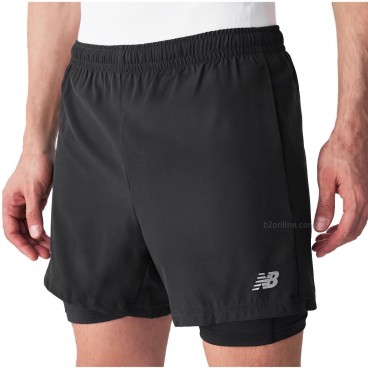 Shorts New Balance Sport Essentials 2 In 1 - 5