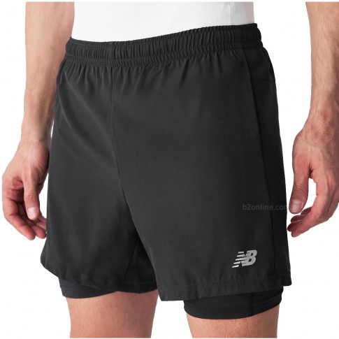 Shorts New Balance Sport Essentials 2 In 1 - 5