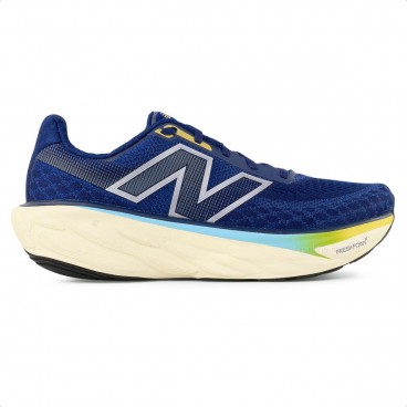 Tênis New Balance 1080 V14 Masculino Azul / Amarelo