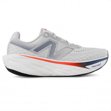 Tênis New Balance 1080 V14 Masculino Cinza / Coral
