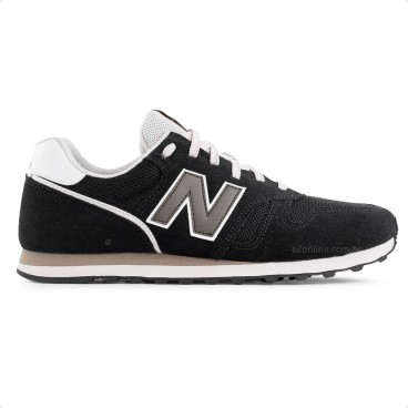 Tênis New Balance 373v2 Masculino Preto / Bege