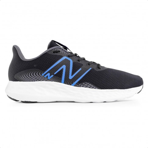 Tênis New Balance 411 V3 Masculino Preto / Azul