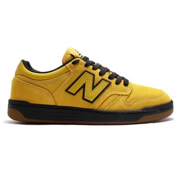 Tênis New Balance 480 Low Masculino Amarelo / Preto