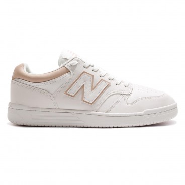 Tênis New Balance 480 Low Masculino Branco / Bege