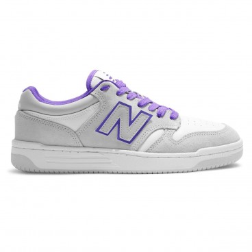 Tênis New Balance 480 Low Masculino Cinza / Roxo
