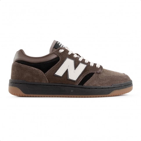 Tênis New Balance 480 Low Masculino Marrom / Preto