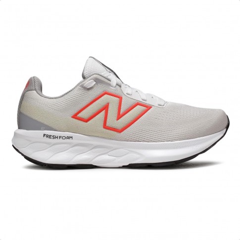 Tênis New Balance 520 V9 Masculino Cinza / Coral