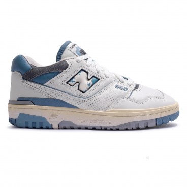 Tênis New Balance 550 Masculino Branco / Azul Claro