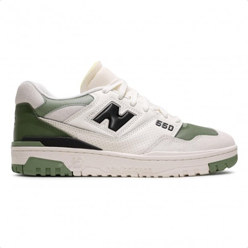 Tênis New Balance 550 Masculino verde / bege