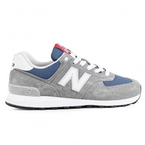 Tênis New Balance 574 V2 Masculino Cinza / Branco