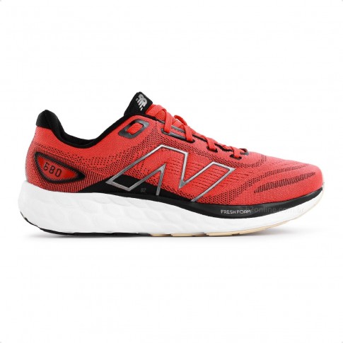 Tênis New Balance 680 V8 Masculino Laranja / Preto