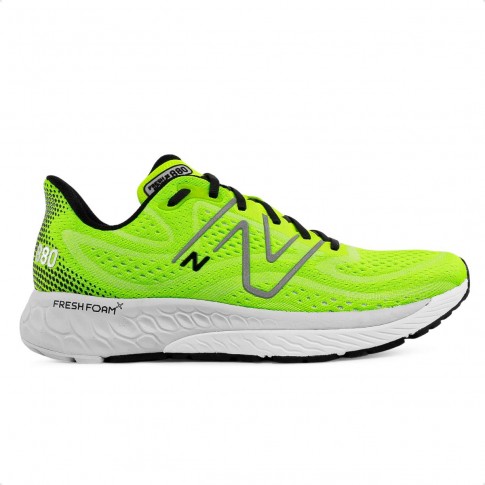 Tenis New Balance 880 V13 Masculino Verde Neon Preto