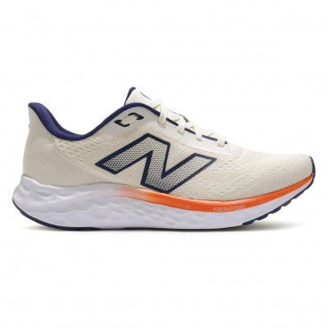 Tênis New Balance Fresh Foam Arishi V4 Masculino Bege / Marinho