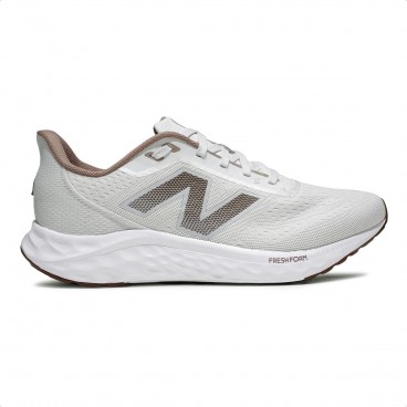 Tênis New Balance Fresh Foam Arishi V4 Masculino Cinza / Marrom