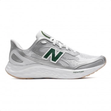Tênis New Balance Fresh Foam Arishi V4 Masculino Prata / Branco