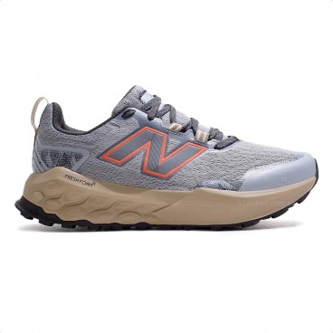 Tênis New Balance Fresh Foam Garoé V2 Masculino Cinza / Laranja