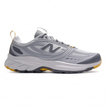 Tênis New Balance Fresh Foam X 410 V9 Masculino Cinza / Amarelo