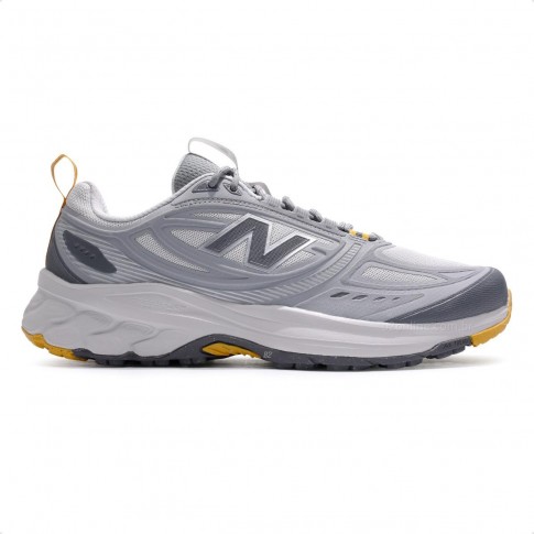 Tênis New Balance Fresh Foam X 410 V9 Masculino Cinza / Amarelo