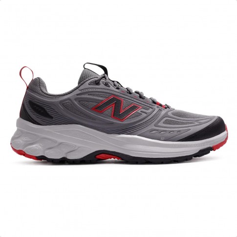 Tênis New Balance Fresh Foam X 410 V9 Masculino Cinza / Vermelho