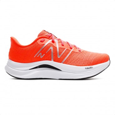 Tênis New Balance Fuelcell Propel V4 Masculino Laranja / Branco