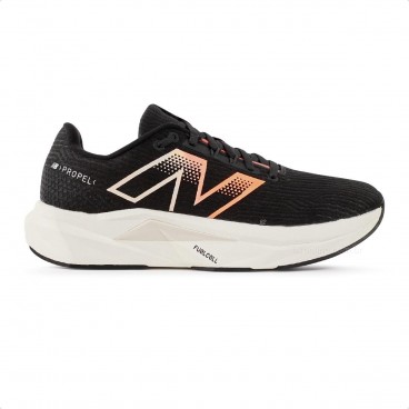 Tênis New Balance Fuelcell Propel V5 Masculino Preto / Laranja