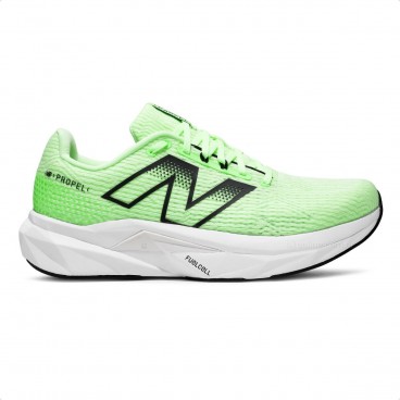 Tênis New Balance Fuelcell Propel V5 Masculino Verde / Branco