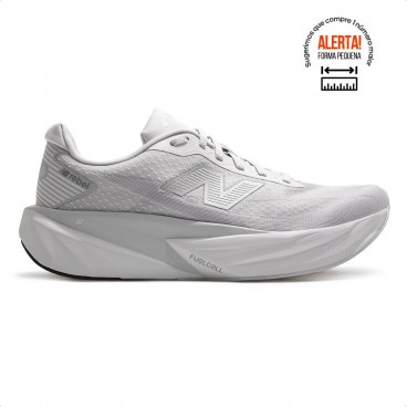 Tenis New Balance Fuelcell Rebel V5 Masculino Cinza Claro