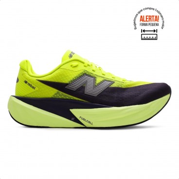 Tenis New Balance Fuelcell Rebel V5 Masculino Verde / Preto