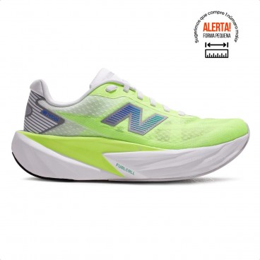 Tenis New Balance Fuelcell Rebel V5 Masculino Verde Neon