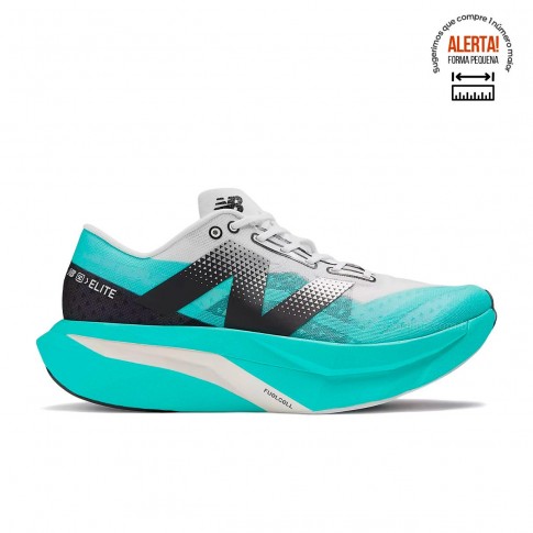 Tenis New Balance Fuelcell Supercomp Elite V4 Masculino Verde / Preto