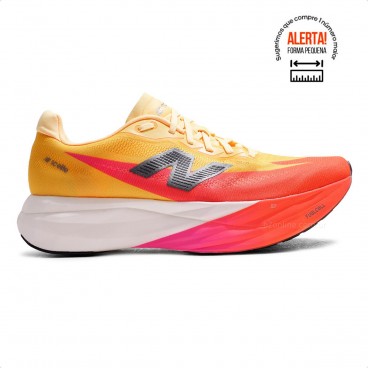 Tenis New Balance Fuelcell Supercomp Elite V5 Masculino Laranja / Vermelho