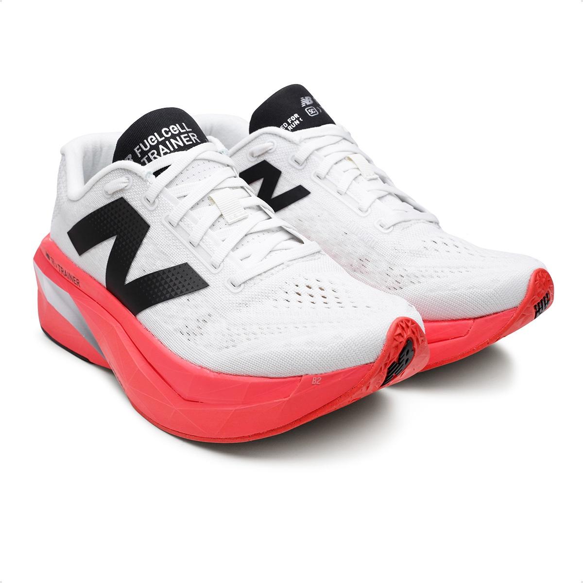 Tênis New Balance FuelCell Supercomp Trainer v3 Masculino Branco