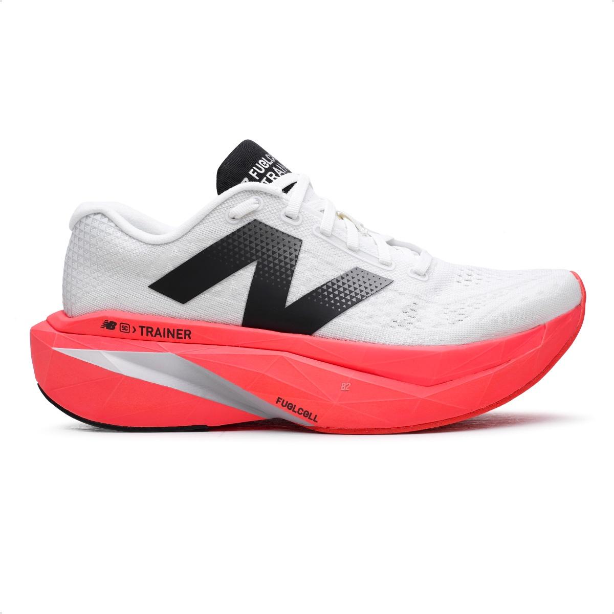 Tênis New Balance FuelCell Supercomp Trainer v3 Masculino Branco