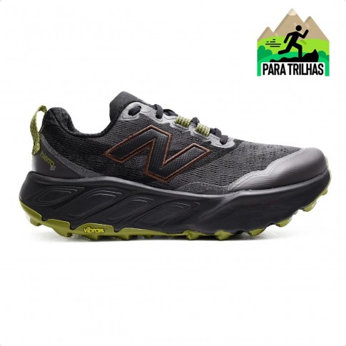 Tênis New Balance Hierro V9 Masculino Preto / Verde Escuro