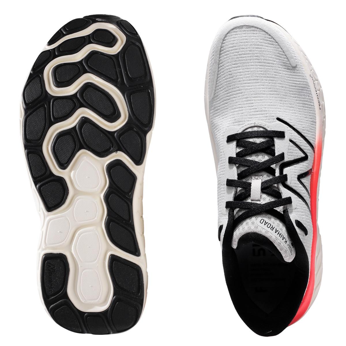 Tênis New Balance Kaiha Road Masculino Cinza / Coral