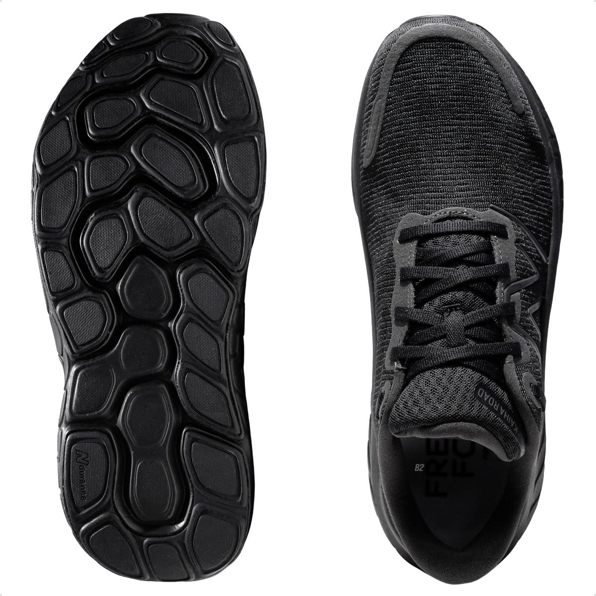 なお様 Tênis New Balance Kaiha Road Masculino Preto / Black
