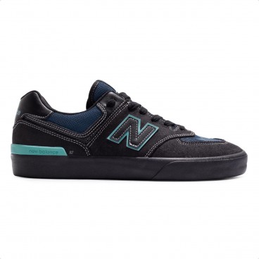 Tênis New Balance Nm574 Masculino Preto / Marinho