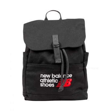 Mochila New Balance Canvas 18L Unissex Preto