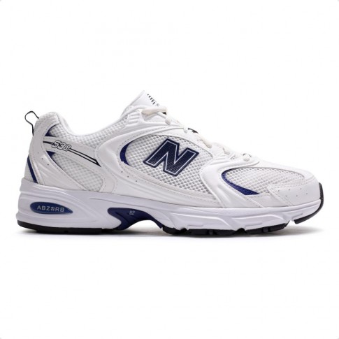 Tênis New Balance 530 Unissex Branco / Azul Marinho