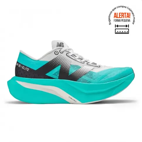 Tenis New Balance Fuelcell Supercomp Elite V4 Feminino Verde / Preto