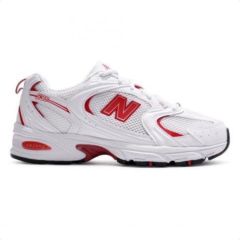 Tênis New Balance 530 Unissex Branco / Vermelho