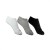 Kit de 3 Pares de Meias New Balance Masculino Branco / Preto